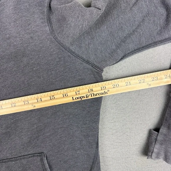 FOX Racing Motocross Hoodie Gray Medium Women's Active Sweatshirt Y2K - Picture 6 of 9